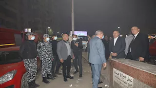 قرار عاجل من محافظ القاهرة بشأن حريق مصنع ملابس الزيتون