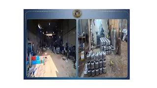 ماركات عالمية "مضروبة".. الأمن يداهم مصنعاً لتزييف مستلزمات مواتير المياه بالقاهرة