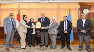 مركز تدريب محافظة الإسكندرية يتسلم شهادة "الأيزو" 