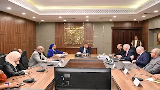 محافظ جنوب سيناء يتابع مشروع إنشاء محطة الهيدروجين الأخضر بطور سيناء