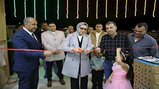 افتتاح منفذ الفرافرة للسلع الغذائية بأسعار مخفضة لمواجهة الغلاء -صور