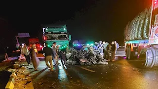 وفاة شاب وإصابة آخر في تصادم ملاكي وربع نقل بالوادي الجديد