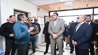 جولة تفقدية لوزير الرياضة ومحافظ الإسماعيلية بمركز الشيخ زايد (صور) 