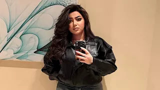 رحمة محسن بإطلالة أنيقة في برنامج "رامز ليفل الوحش"