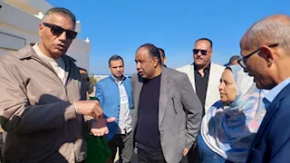 محافظ جنوب سيناء يتفقد أعمال تطوير محطة معالجة مياه الصرف بدهب (صور)