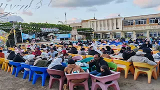 بمشاركة 300 طفل.. إفطار جماعي لمراكز التخاطب في بورسعيد (فيديو وصور)