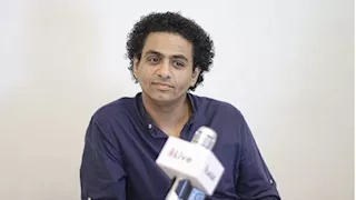  محمد صلاح العزب في كواليس تصوير فيلم "سفاح التجمع"