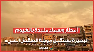 أمطار وسماء ملبدة بالغيوم.. البحيرة تستقبل موجة الطقس السيء