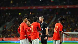 وصول لاعبي منتخب مصر إلى ستاد "أر سي دي إي" لمواجهة إسبانيا