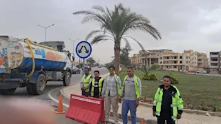 جهاز القاهرة الجديدة يرفع درجة الاستعداد لمواجهة الطقس السيئ