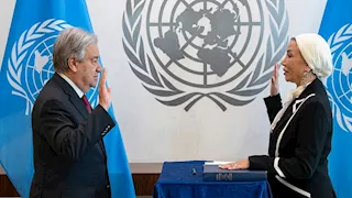 ياسمين فؤاد تؤدي اليمين القانونية كأمينة تنفيذية لاتفاقية الأمم المتحدة لمكافحة التصحر