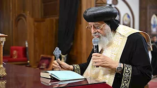 البابا تواضروس يترأس قداس عيد القيامة بالكاتدرائية المرقسية