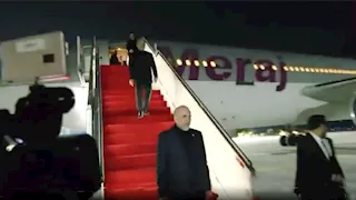 الخارجية الباكستانية تنشر فيديو لحظة وصول الوفد الإيراني إلى إسلام آباد 