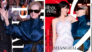 ميريل ستريب وآن هاثاواي يخطفان الأنظار في عرض "The Devil Wears Prada 2" 