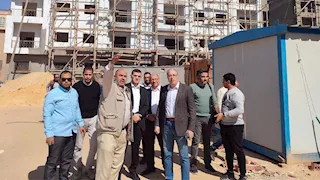 مسؤولو الإسكان يتفقدون مشروع نزهة التجمع الثالث بمدينة القاهرة الجديدة