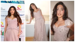 مايان السيد تستعرض إطلالتها في كواليس حفل افتتاح مهرجان مالمو السينمائي