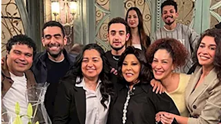 شيرين عادل تنشر فيديو من احتفال أسرة تيتا زوزو بعيد ميلاد إسعاد يونس