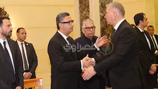 وزراء المالية والكهرباء والبترول والعدل يقدمون واجب العزاء في والد زوجة وزير التموين