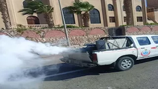 حملات رش ونظافة مكثفة.. حدائق وشواطئ جنوب سيناء تستعد لشم النسيم (صور)