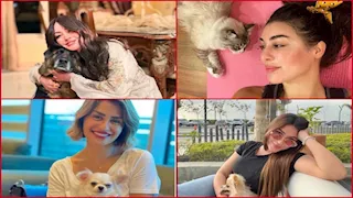 أبرزهن نرمين الفقي وياسمين صبري.. 10 فنانات ظهرن بصحبة حيواناتهن الأليفة