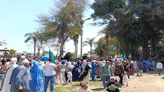 إقبال غير مسبوق.. القناطر الخيرية ترفع شعار "لا موضع لقدم" في عيد الربيع -فيديو صور 