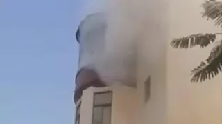 السيطرة على حريق داخل مستشفى جامعة المنصورة