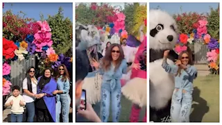 مي سليم تحتفل بأعياد شم النسيم والربيع مع الأهل والأصدقاء