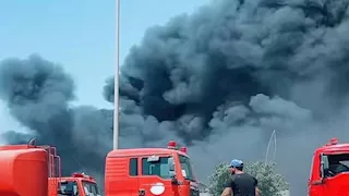 ارتفاع حصيلة ضحايا حريق مصنع الجلود بالقاهرة إلى 7 وفيات