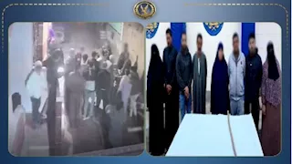 "شوم وضرب بالأيدي".. أمن كفر الشيخ ينهي معركة عائلية بسبب الميراث