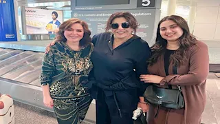 من أمريكا.. إلهام شاهين تشارك جمهورها صورًا جديدة من رحلتها