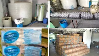مصنع مياه معدنية وهمية.. 15 طنًا في قبضة التموين قبل خداع المستهلكين