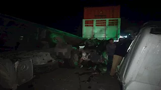 مصرع شخص وإصابة آخر في تصادم 3 سيارات على الصحراوي الغربي بأسيوط