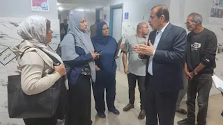 نائب وزير الصحة يفاجئ مستشفى 6 أكتوبر المركزي بزيارة مسائية.. ويُحيل المقصرين للتحقيق