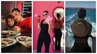 جريئة على البحر..أحدث ظهور لـ بسمة بوسيل مع ابنها آدم تامر حسني - صور 