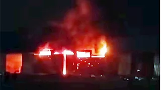 القصة الكاملة لحريق التهم 3 مصانع بالقناطر الخيرية.. بطولة إنسانية تنقذ الموقف -صور 