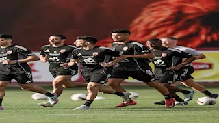 ‎"بدنية واستشفائية".. النادي الأهلي يواصل تدريباته استعدادا لمواجهة بيراميدز بالدوري