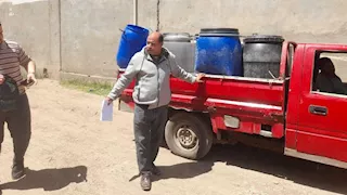 ضبط 3 أطنان لبن فاسد وسلع مجهولة المصدر بالمنيا