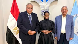 رئيس المجلس القومي لحقوق الإنسان يستقبل أمين مظالم جنوب أفريقيا