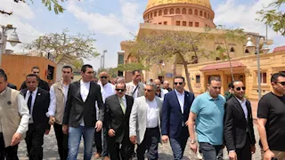 وزير الرياضة يتفقد نادي جزيرة الورد بالمنصورة ويشيد بتطوير المنشآت