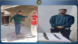 فيديو مثير | عاطل يهدد أسرة بسلاح أبيض بسبب الميراث بالقليوبية.. وتحرك عاجل من الداخلية