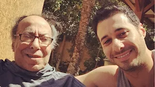 بصورة نادرة.. أحمد صلاح السعدني يحيي ذكرى وفاة والده ويطلب الدعاء