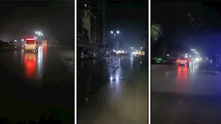 طقس غير مستقر يضرب المنوفية ومطالبات بتأجيل الدراسة الخميس -صور