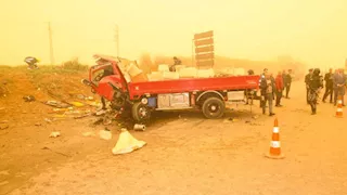 "كان ماشي عكس".. ضبط السائق المتسبب في مصرع وإصابة 12 بحادث السادات- صور