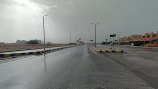 أمطار غزيرة ورياح قوية تضرب رأس سدر.. ورفع الطوارئ بجنوب سيناء