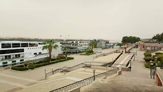 أجواء استوائية.. سحب تغطي سماء أسوان والحرارة تلامس الـ 40 في أسوان