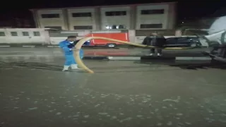 أمطار غزيرة.. تعطيل الدراسة في الفيوم لسوء الأحوال الجوية- صور