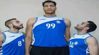 يلقب بـ العملاق.. من هو حمد فتحي لاعب سلة المصرية للاتصالات؟