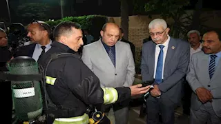 إخماد حريق داخل معهد الكبد بالمنوفية.. ولجنة عاجلة لكشف الأسباب (صور)