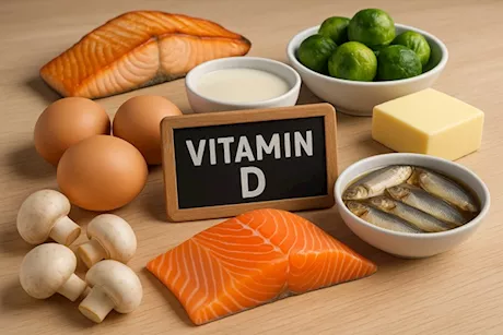 فيتامين د في الغذاء- إليك أكثر الأطعمة احتواءً عليه غير السلمون