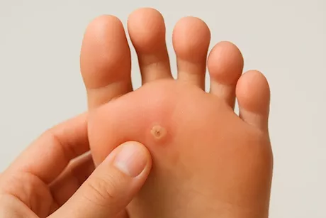 علاج مسمار القدم من البيت- 10 طرق طبيعية تخلصك من الكالو